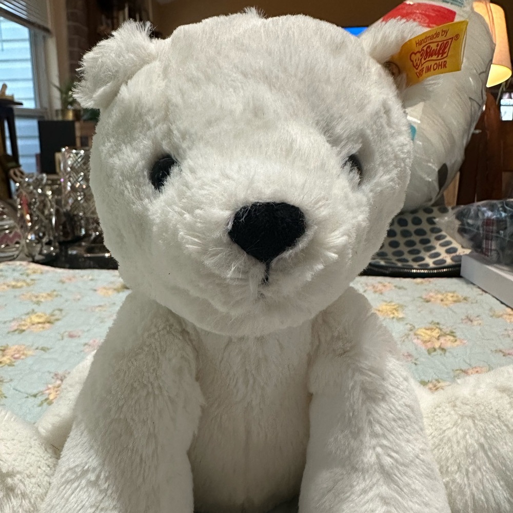 NEW Steiff Lasse Polar Bear - Picture 6 of 10